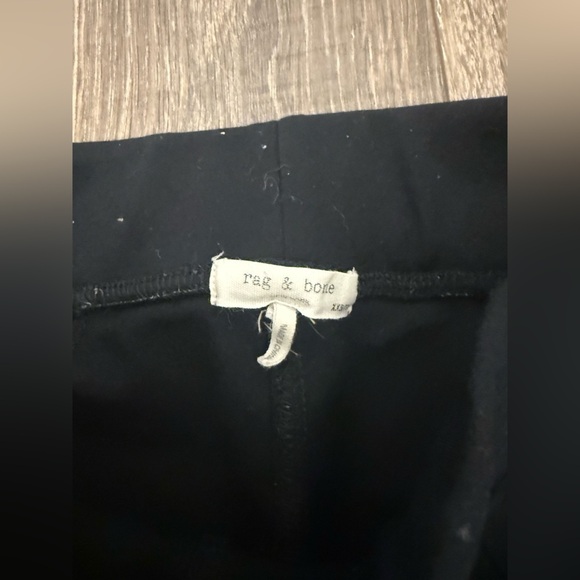 Rag & Bone Sunday Leggings w Logo & Ankle Zips. Size XS. - Picture 5 of 6